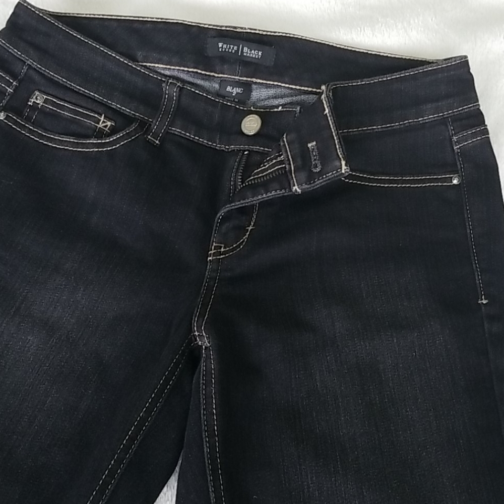 WHBM cropped stretch  denim